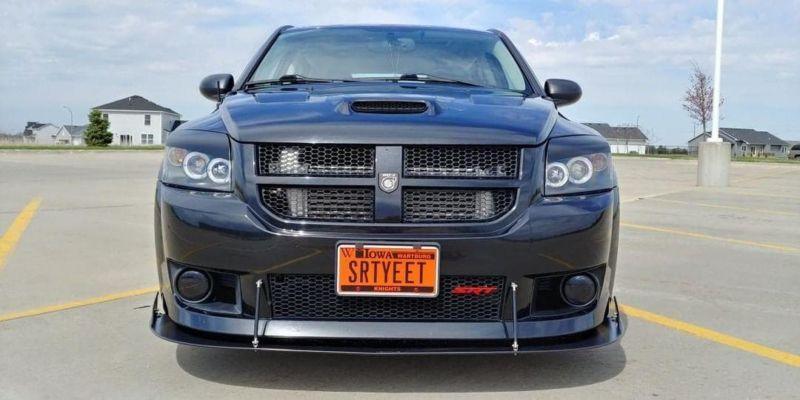 2008-2009 Dodge Caliber SRT Front Splitter Ventus AutoWorks 