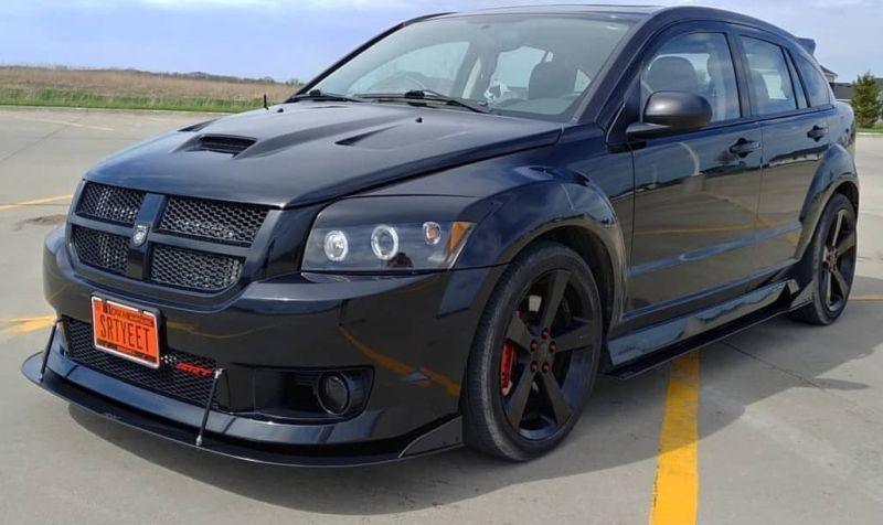 2008-2009 Dodge Caliber SRT Front Splitter Ventus AutoWorks 
