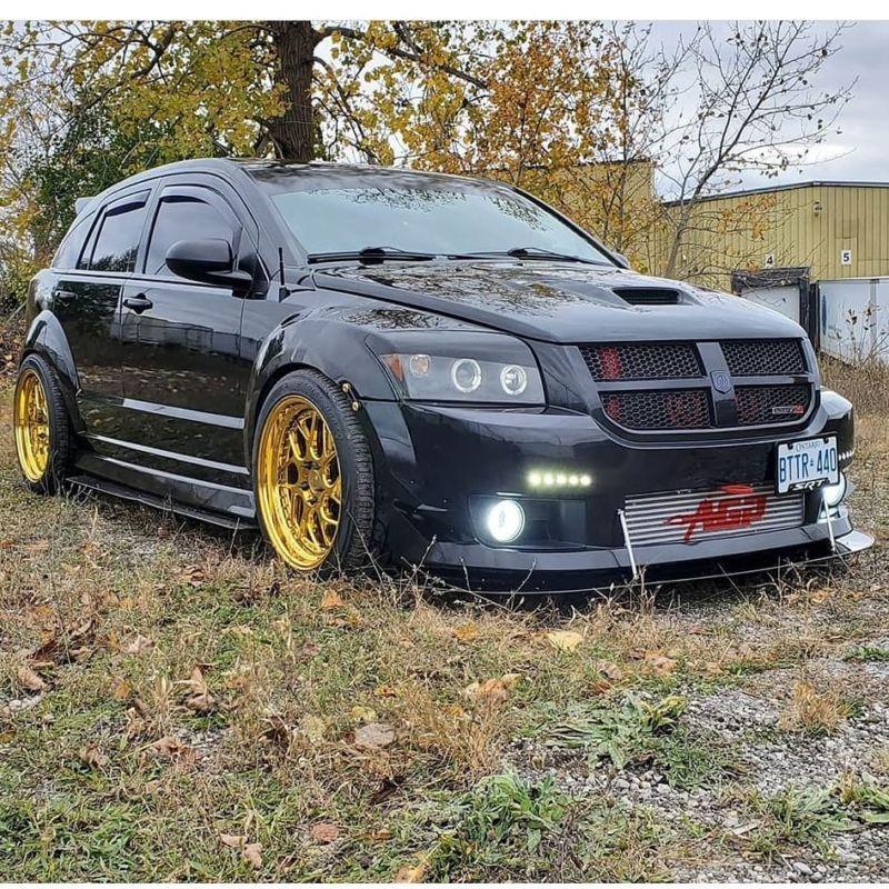 2008-2009 Dodge Caliber SRT Front Splitter Ventus AutoWorks 