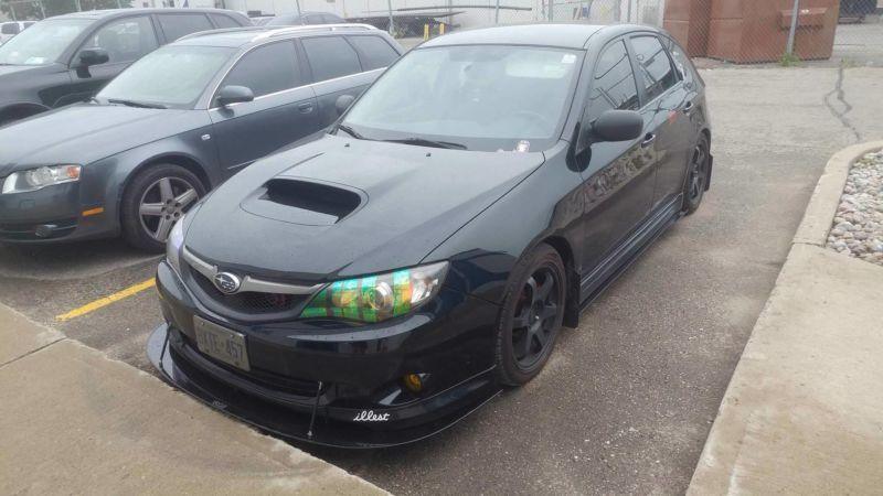 2008-2010 subaru wrx/sti Hatchback/sedan Front Splitter Ventus AutoWorks 