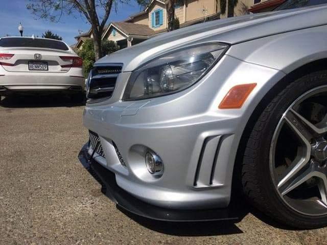 2008-2011 Mercedes Benz AMG C63 w204 Front Splitter Ventus AutoWorks 