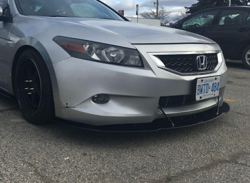 2008-2012 honda accord coupe Front Splitter Ventus AutoWorks 