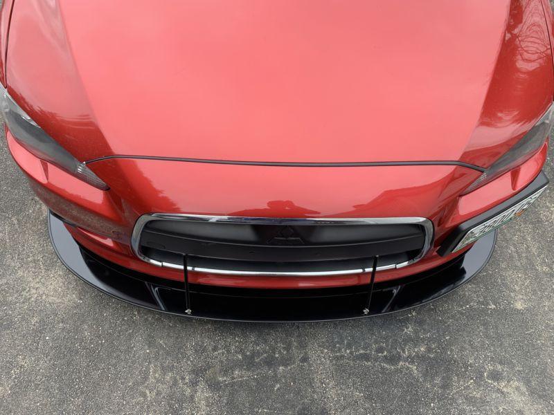 2008-2015 Mitsubishi Lancer/ralliart Front Splitter  Too Fast Autoparts