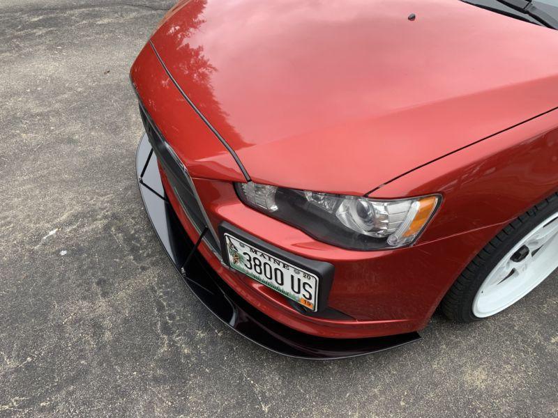 2008-2015 Mitsubishi Lancer/ralliart Front Splitter Ventus AutoWorks 