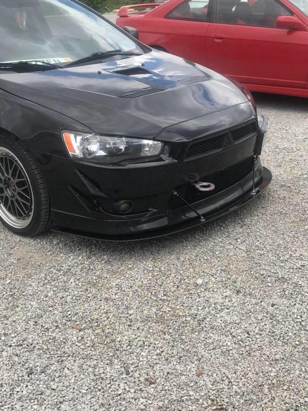 2008-2015 Mitsubishi Lancer/ralliart Front Splitter Ventus AutoWorks 