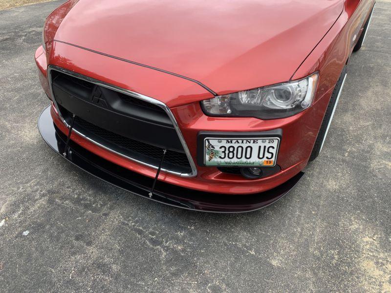 2008-2015 Mitsubishi Lancer/ralliart Front Splitter Ventus AutoWorks 