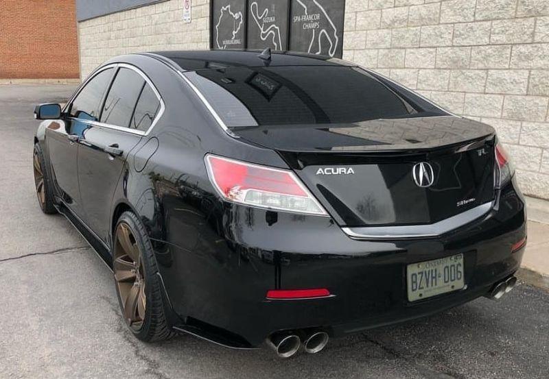 2009-2014 acura tl Rear Spats Ventus AutoWorks 