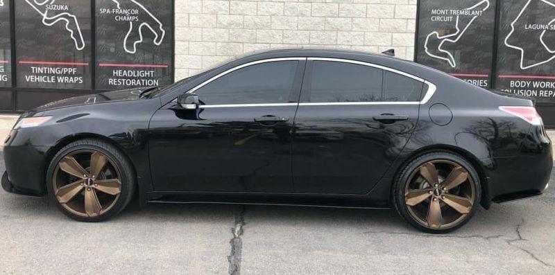 2009-2014 acura tl Rear Spats Ventus AutoWorks 