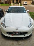 2009+ nissan 370z Fang version" Front Splitter" Ventus AutoWorks 