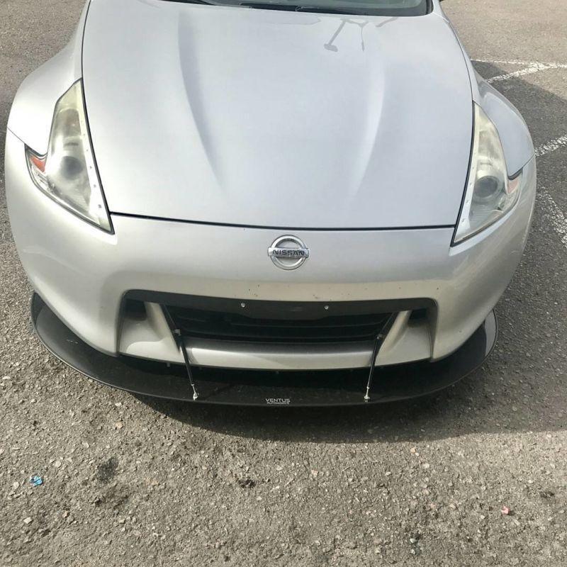 2009+ nissan 370z round version" Front Splitter" Ventus AutoWorks 