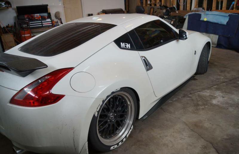 2009+ Nissan 370z Side Splitters Ventus AutoWorks 