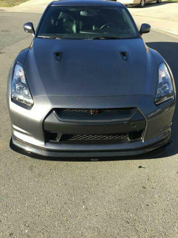 2009+ Nissan GTR (r35) version 3 rexpeed lip/OEM lip Front Splitter | Too Fast Autoparts | Order Online