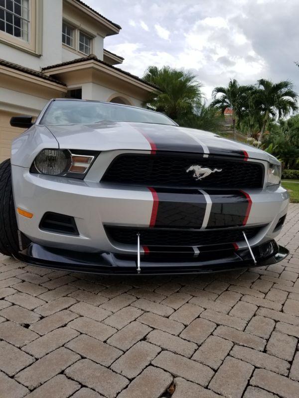 2010-2012 ford mustang stillen lip" Front Splitter"  Too Fast Autoparts