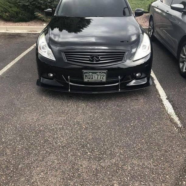 2010-2013 infiniti g37 sedan Luxury model with oe lip" Front Splitter" Ventus AutoWorks 