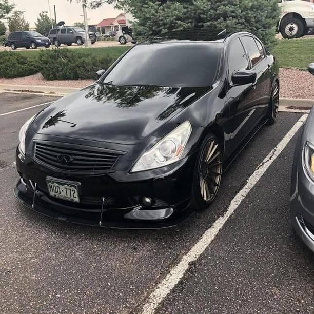 2010-2013 infiniti g37 sedan Luxury model with oe lip" Front Splitter" Ventus AutoWorks 