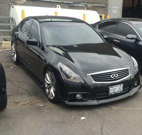 2010-2013 Infiniti g37 sedan Side Splitters