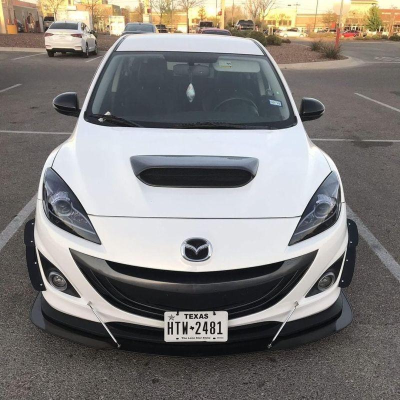 2010-2013 Mazda Speed3 MS lip/ bayson r lip" Front Splitter" Ventus AutoWorks 