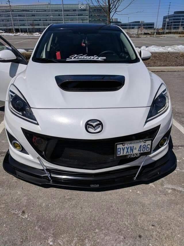 2010-2013 Mazda Speed3 MS lip/ bayson r lip" Front Splitter" Ventus AutoWorks 