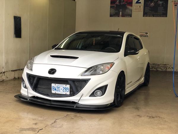 2010-2013 Mazda Speed3 MS lip/ bayson r lip" Front Splitter" Ventus AutoWorks 