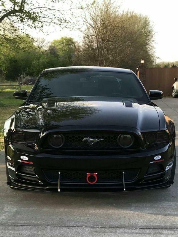 2010-2014 Ford Mustang Front Splitter Ventus AutoWorks 