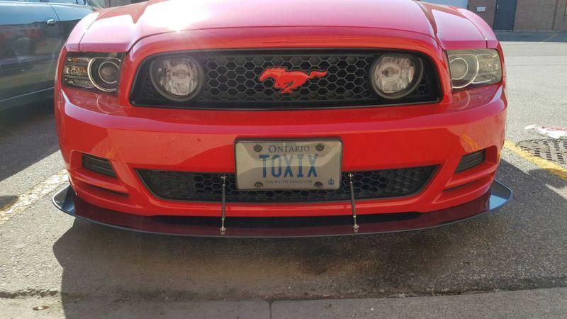 2010-2014 Ford Mustang Front Splitter Ventus AutoWorks 