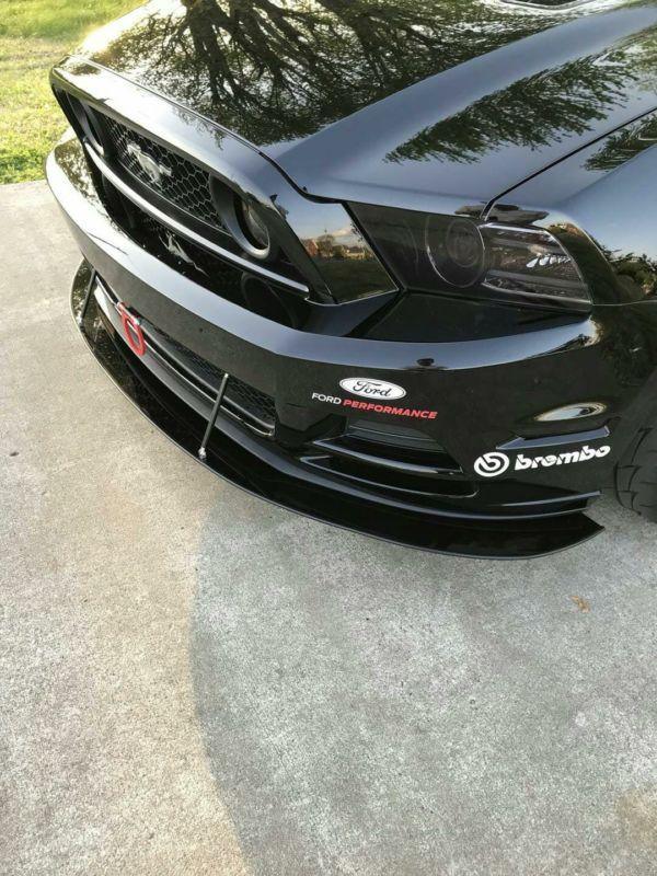 2010-2014 Ford Mustang Front Splitter Ventus AutoWorks 