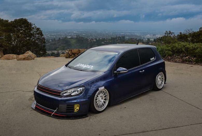 2010-2014 Volkswagen GTI mk6 Front Splitter Ventus AutoWorks 