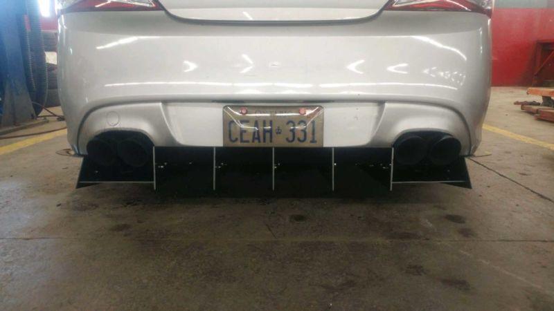 2010+ Hyundai Genesis coupe Rear Diffuser Ventus AutoWorks 