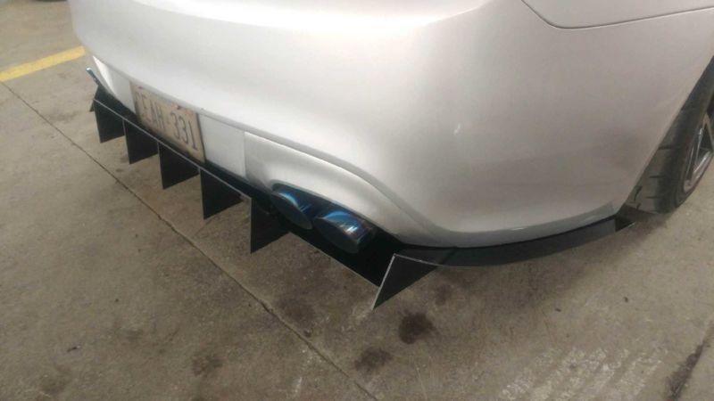 2010+ Hyundai Genesis coupe Rear Diffuser Ventus AutoWorks 