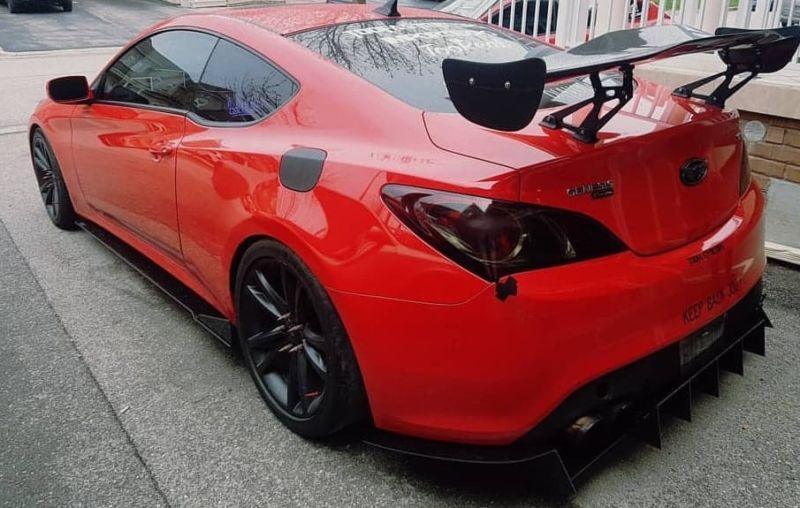 2010+ Hyundai Genesis coupe Rear Diffuser Ventus AutoWorks 