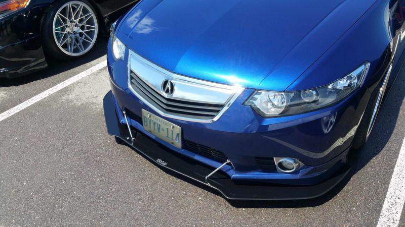 2011-2014 Acura tsx a-spec lip" front splitter"  Too Fast Autoparts