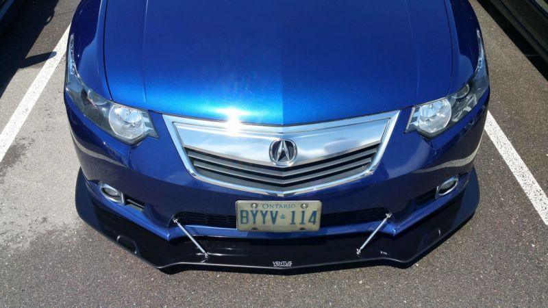 2011-2014 Acura tsx a-spec lip" front splitter" Ventus AutoWorks 