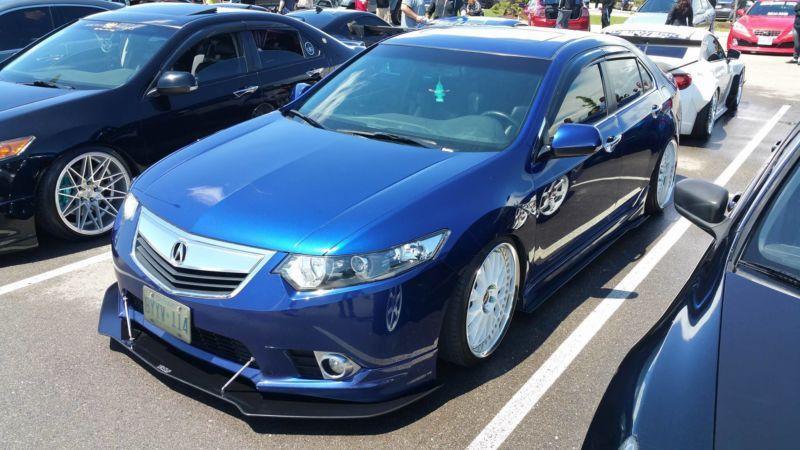 2011-2014 Acura tsx a-spec lip" front splitter" Ventus AutoWorks 