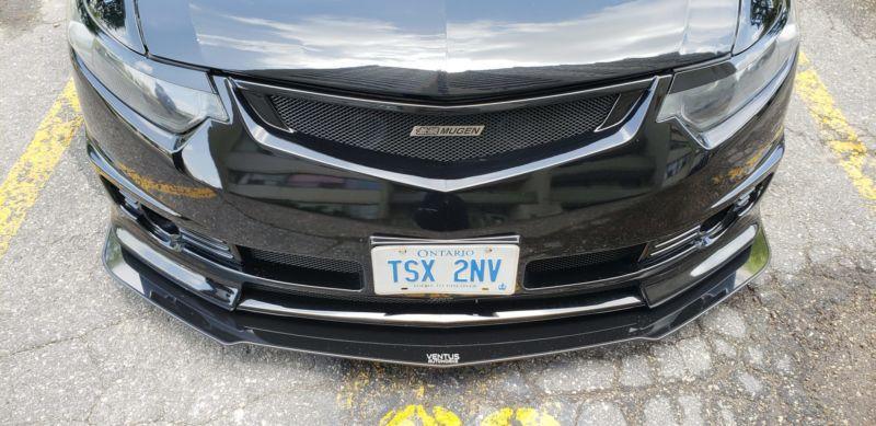 2011-2014 Acura TSX Mugen bumper" Front Splitter"