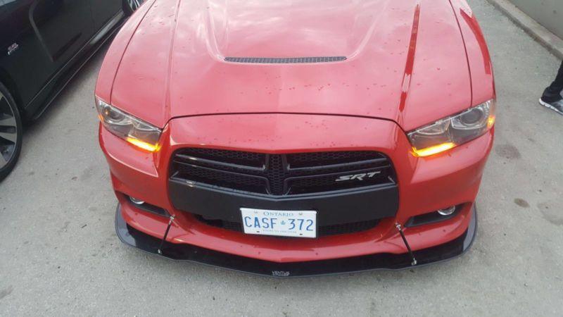 2011-2014 Dodge charger SRT8 SRT Front Splitter Ventus AutoWorks 