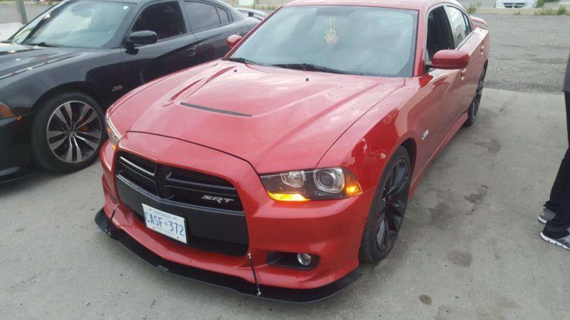 2011-2014 Dodge charger SRT8 SRT Front Splitter Ventus AutoWorks 