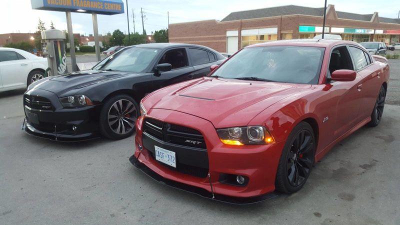 2011-2014 Dodge charger SRT8 SRT Front Splitter Ventus AutoWorks 