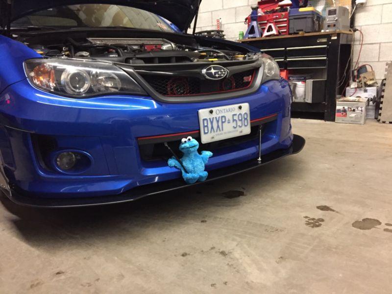 2011-2014 subaru wrx/sti Hatchback Front Splitter Ventus AutoWorks 