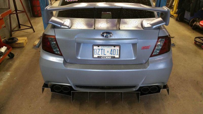 2011-2014 Subaru WRX/STi Sedan Rear Diffuser Diffusers Ventus AutoWorks 