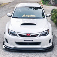 2011-2014 subaru wrx/sti sedan/Hatchback BaysonR lip" Front Splitter"