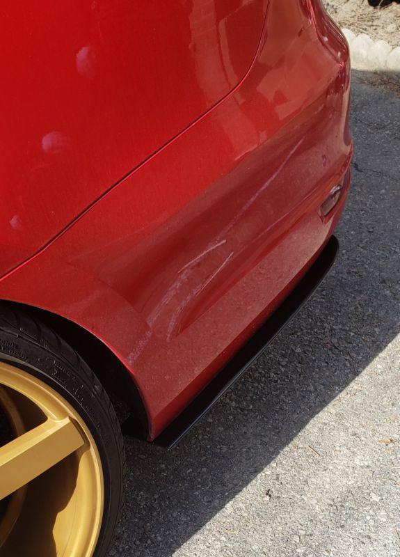 2011-2014 Volkswagen jetta/gli mk6 Rear Spats Ventus AutoWorks 