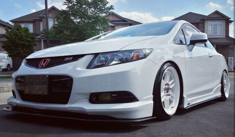 2012-2013 Honda civic coupe HFP lip" Front Splitter" Ventus AutoWorks 