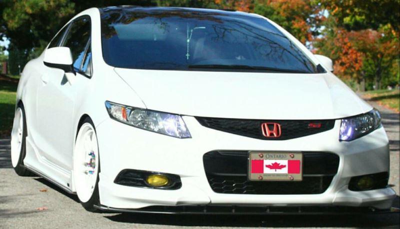 2012-2013 Honda civic coupe HFP lip" Front Splitter" Ventus AutoWorks 