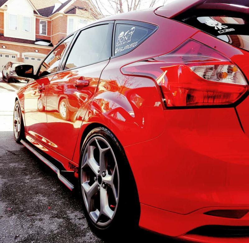 2013-2014 Ford Focus ST Side Splitters Ventus AutoWorks 