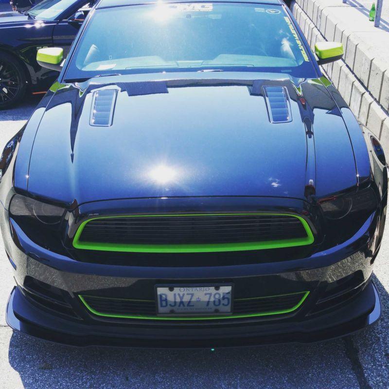 2013-2014 Ford Mustang California Special/boss 302" Front Splitter" Ventus AutoWorks 