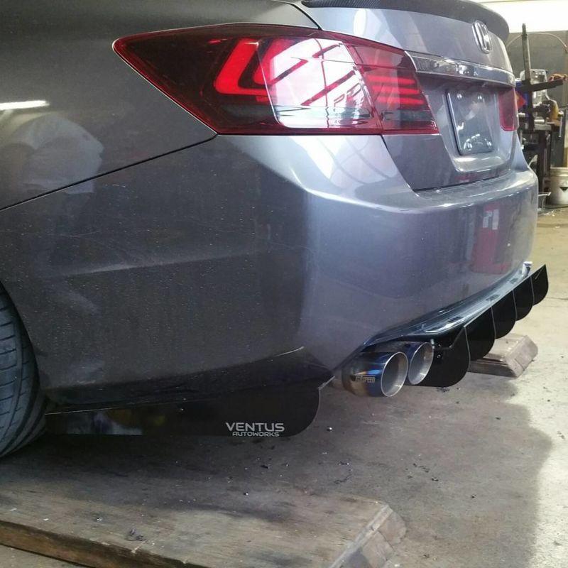 2013-2015 honda accord sedan Rear Diffuser Ventus AutoWorks 