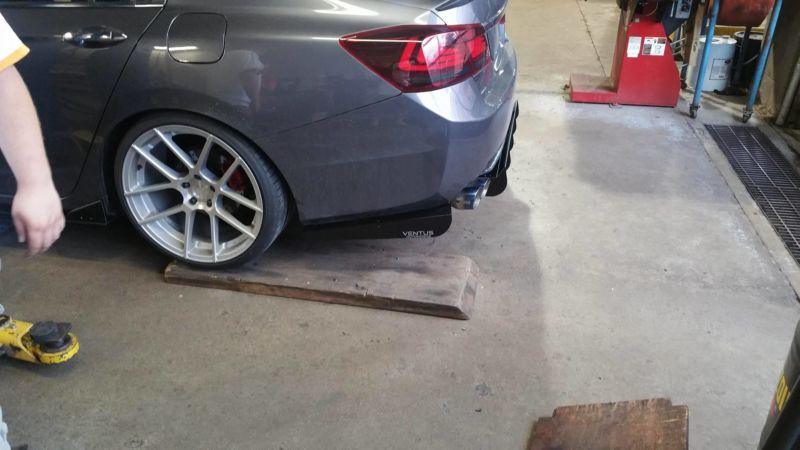2013-2015 honda accord sedan Rear Diffuser Ventus AutoWorks 