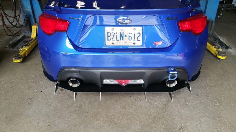 2013+ Subaru BRZ Rear Diffuser version 1