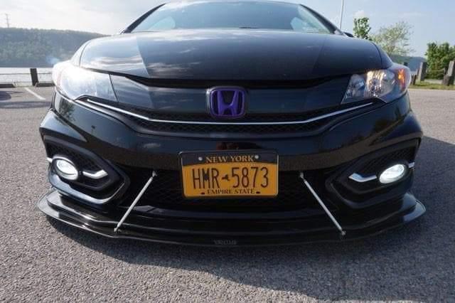 2014-2015 Honda civic coupe Ikon style lip" Front Splitter" Ventus AutoWorks 