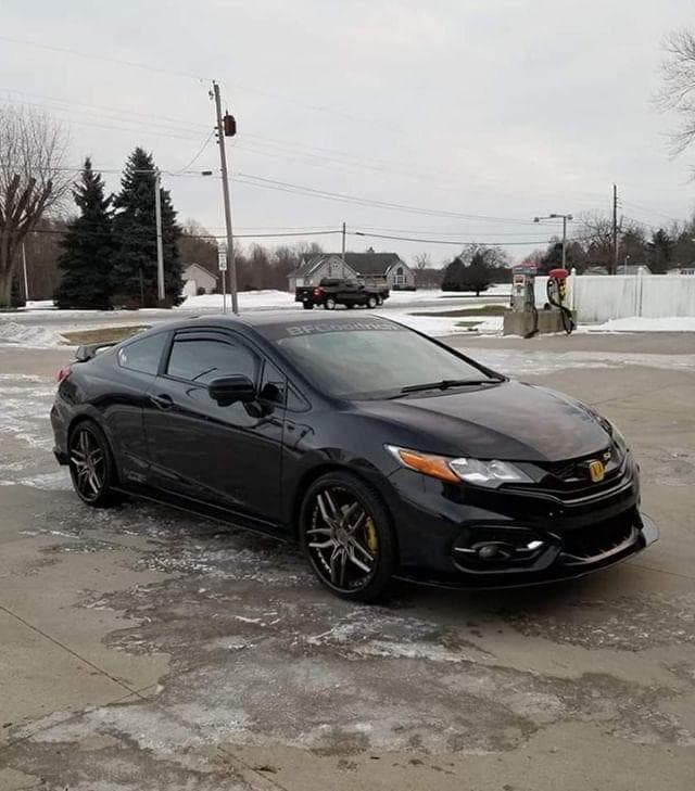 2014-2015 Honda Civic Coupe Si Front Splitter Ventus AutoWorks 